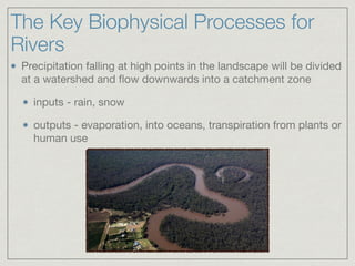 River Regulation - Biophysical Environments | PDF