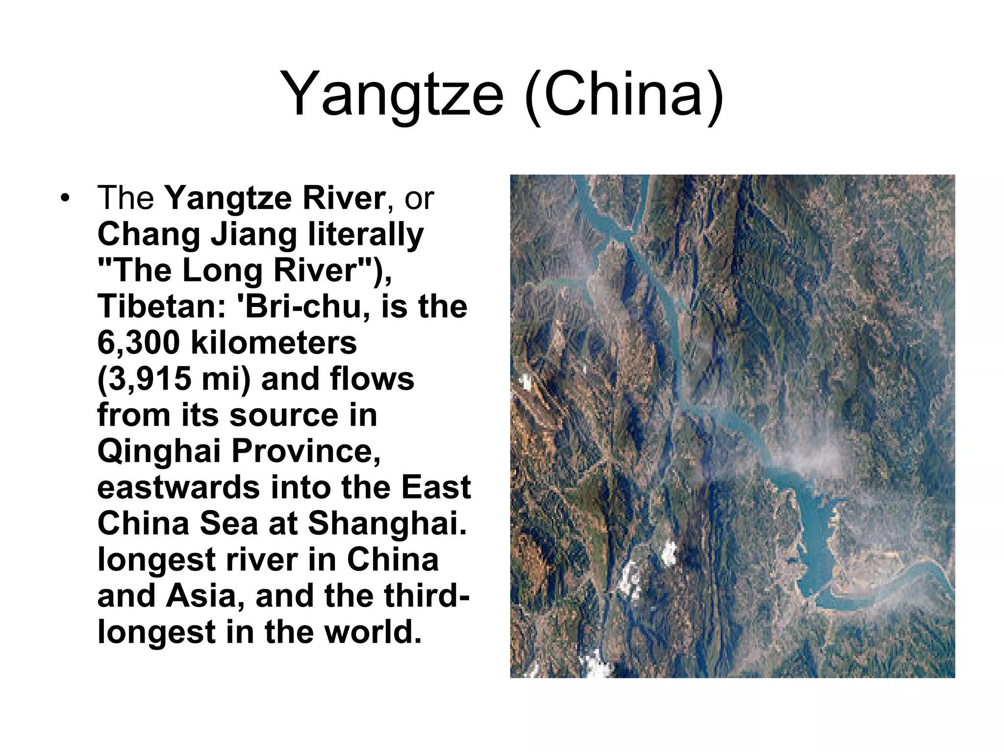 Rivers and lakes of the world | PDF