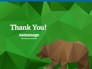 © 2014 Samanage. All rights reserved. 
Welcome 
Webinar: Cloud Service Desk 
& ITAM – Go Live in 14 Days 
