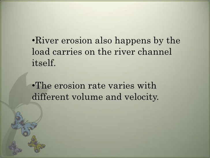 River transportation processes