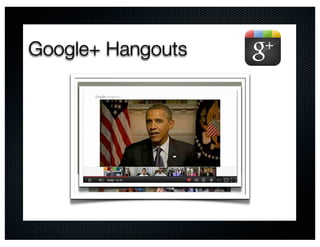 Google+ Hangouts
 