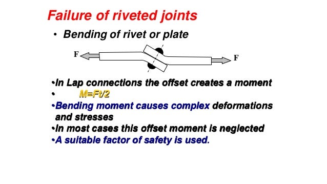 Failure Of Riveted Joints Ppt - DesaignHandbags Failure Of Riveted Joints Ppt - DesaignHandbags