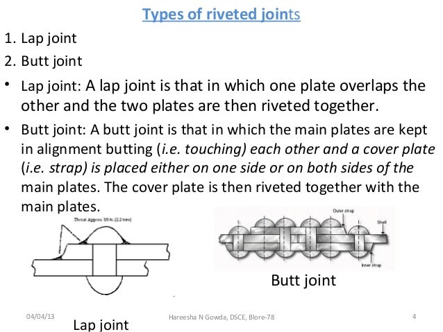 Riveted Joints Ppt - DesaignHandbags Riveted Joints Ppt - DesaignHandbags