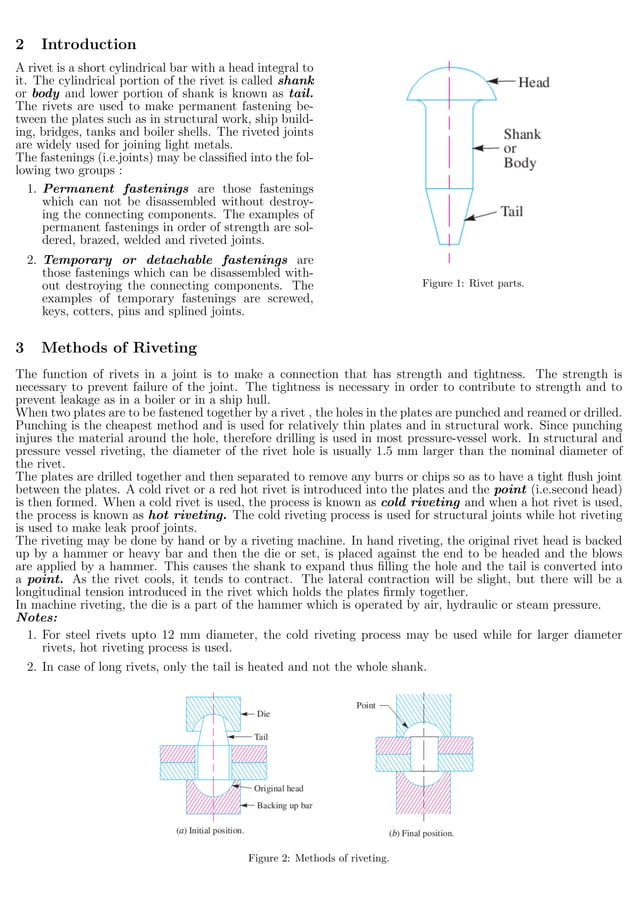 Riveted joints PDF