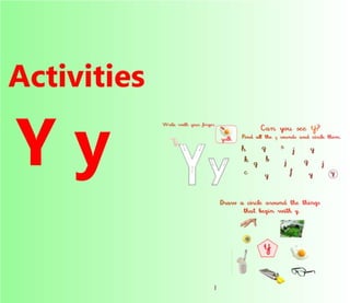Activities Y y