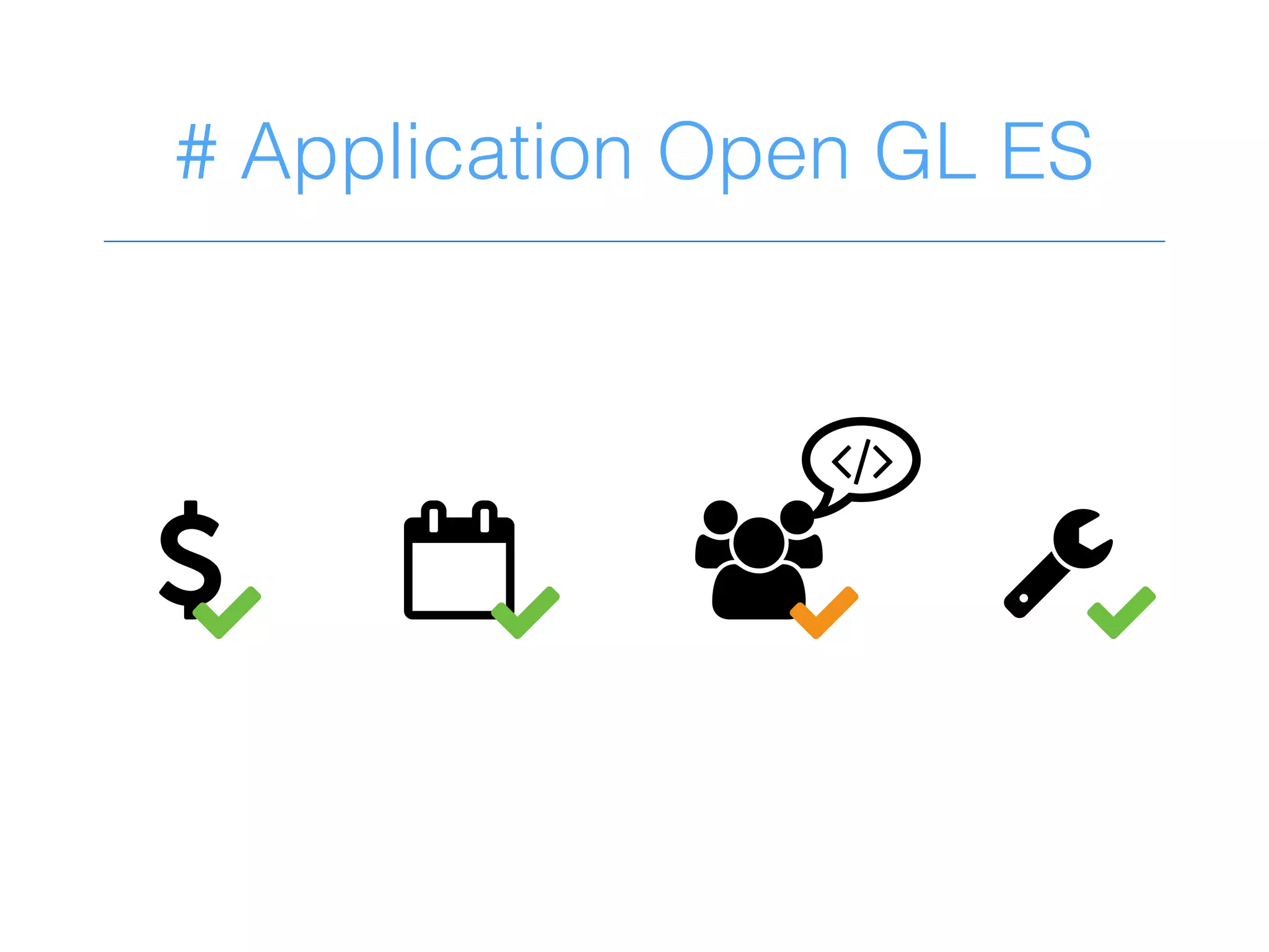 # Application Open GL ES
. / )
01
28 8 88
 