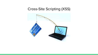 Cross-Site Scripting (XSS)
 