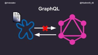 @rivieradev @VladimirD_42
GraphQL
 