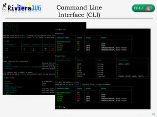 39
Command Line
Interface (CLI)
 