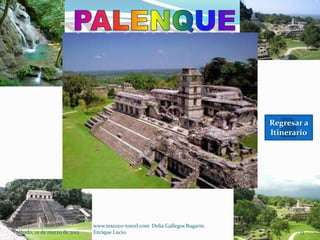 Regresar a
                                                                               Itinerario




                              www.texcoco-travel.com Delia Gallegos Bugarin.
sábado, 10 de marzo de 2012   Enrique Lucio.                                          13
 