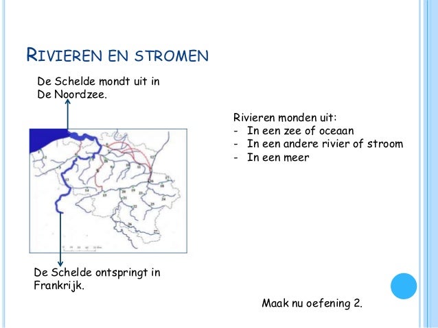 Rivieren en stromen