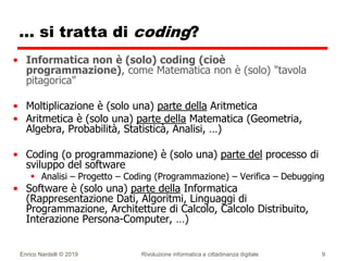 Rivoluzione informatica e cittadinanza digitale | PPT