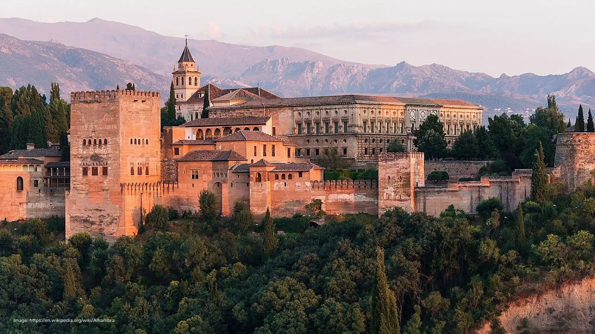 Image: https://en.wikipedia.org/wiki/Alhambra
 