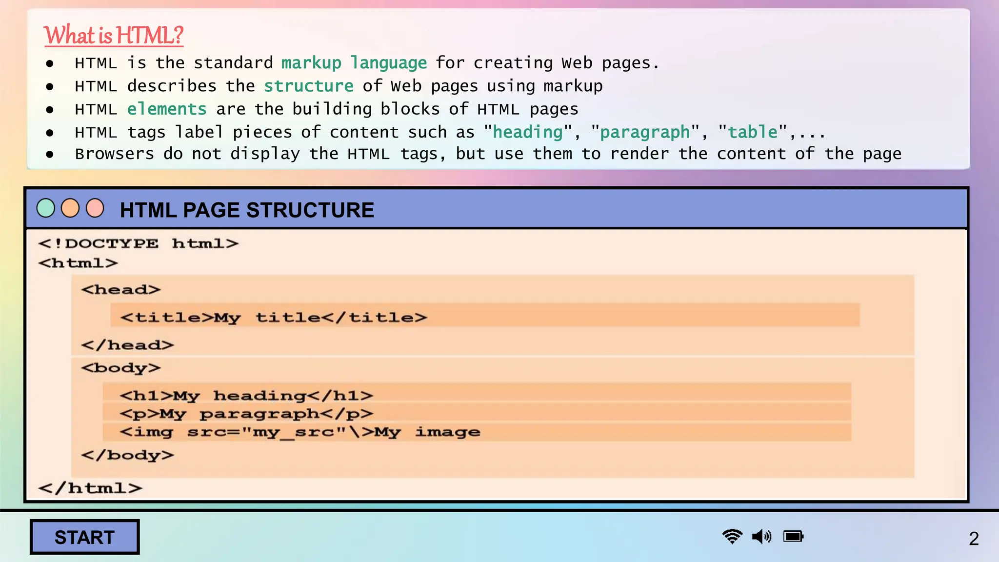 INTRODUCTION TO HYPERTEXT MARKUP LANGUAGE | PPT