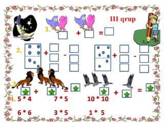 Toplama və çıxma vərdişləri