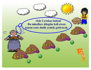 Toplama və çıxma vərdişləri