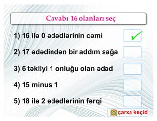 Onluqlar və təkliklər