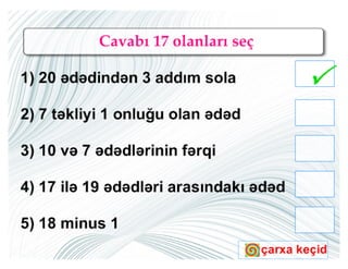 Onluqlar və təkliklər