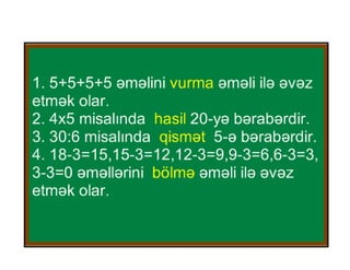 Vurma Vurma və bölmə vərdişləri | PDF
