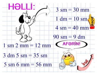 Uzunluq ölçü vahidləri