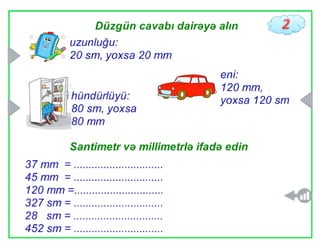 Uzunluğun ölçülməsi