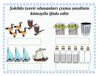 Riyaziyyat reqemlerin toplanması və chıxılması