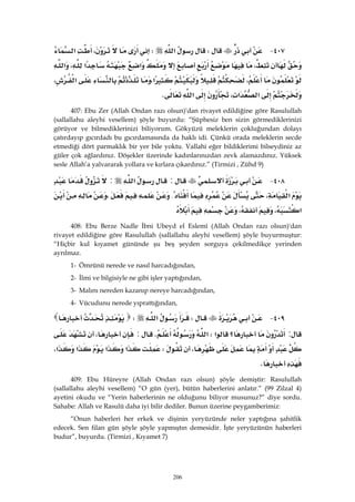 Riyazüs Salihin Hadis Kitabı 