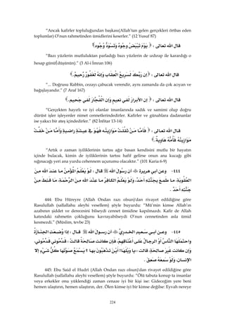 Riyazüs Salihin Hadis Kitabı 