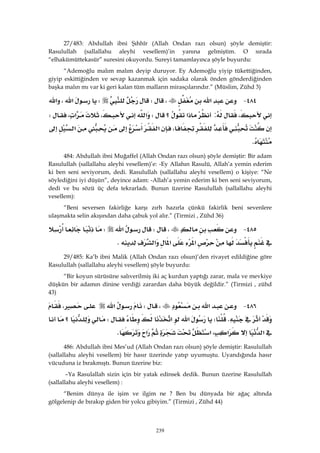 Riyazüs Salihin Hadis Kitabı 