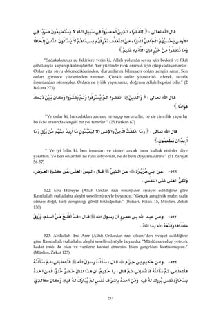 Riyazüs Salihin Hadis Kitabı 