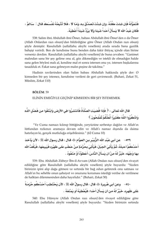 Riyazüs Salihin Hadis Kitabı 