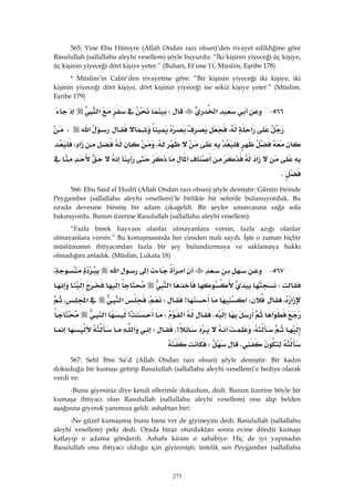 Riyazüs Salihin Hadis Kitabı 