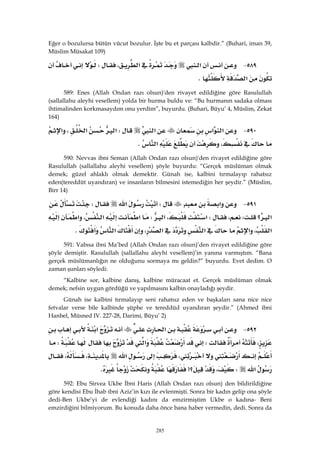 Riyazüs Salihin Hadis Kitabı 