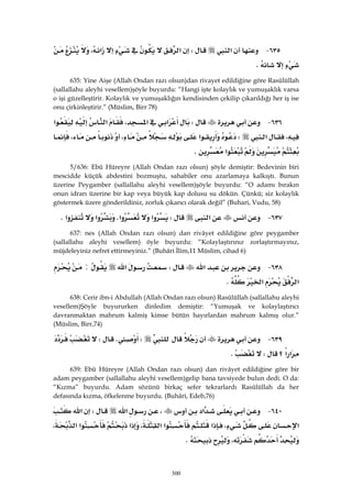 Riyazüs Salihin Hadis Kitabı 