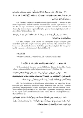 Riyazüs Salihin Hadis Kitabı 