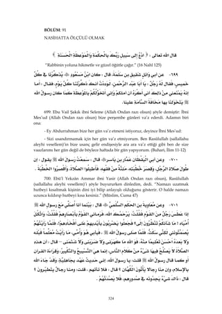 Riyazüs Salihin Hadis Kitabı 