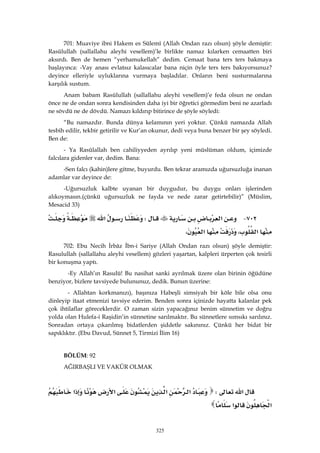 Riyazüs Salihin Hadis Kitabı 