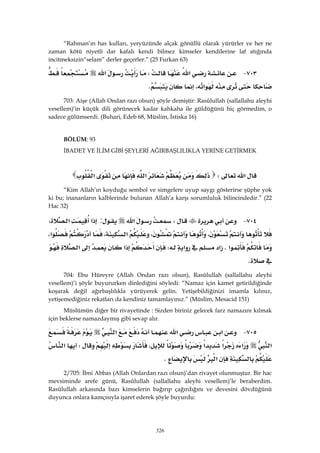 Riyazüs Salihin Hadis Kitabı 