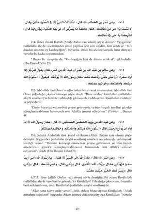 Riyazüs Salihin Hadis Kitabı 