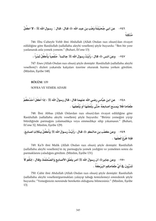 Riyazüs Salihin Hadis Kitabı 