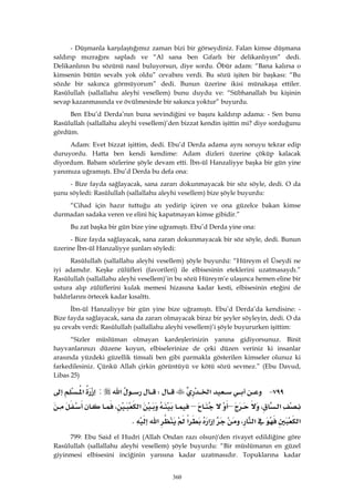 Riyazüs Salihin Hadis Kitabı 