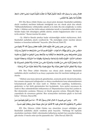 Riyazüs Salihin Hadis Kitabı 