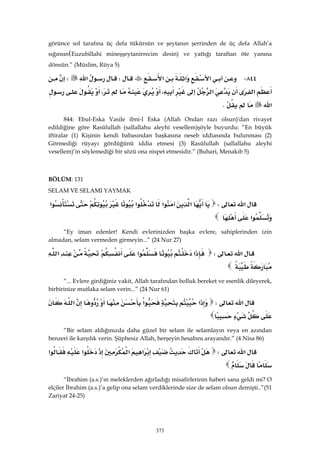 Riyazüs Salihin Hadis Kitabı 