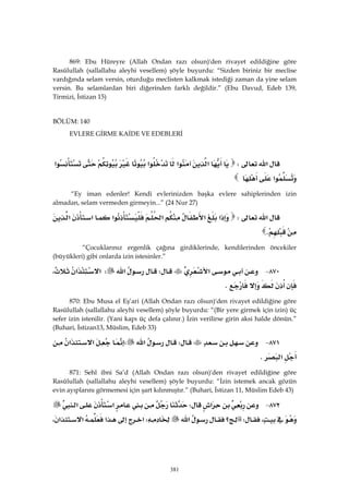 Riyazüs Salihin Hadis Kitabı 