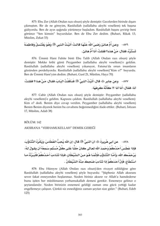 Riyazüs Salihin Hadis Kitabı 