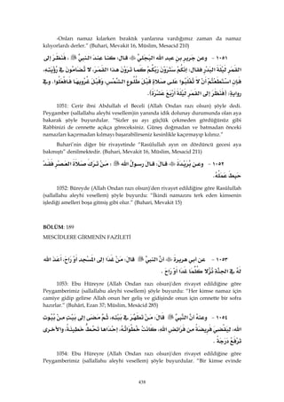 Riyazüs Salihin Hadis Kitabı 