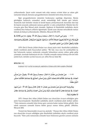 Riyazüs Salihin Hadis Kitabı 