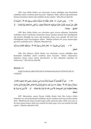 Riyazüs Salihin Hadis Kitabı 