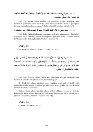 Riyazüs Salihin Hadis Kitabı 