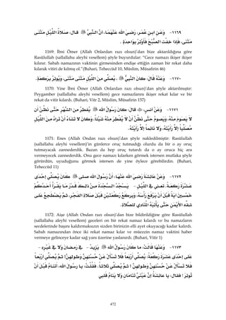 Riyazüs Salihin Hadis Kitabı 